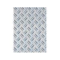 Лист алюминиевый рельефный шлифованный зерна 250x5